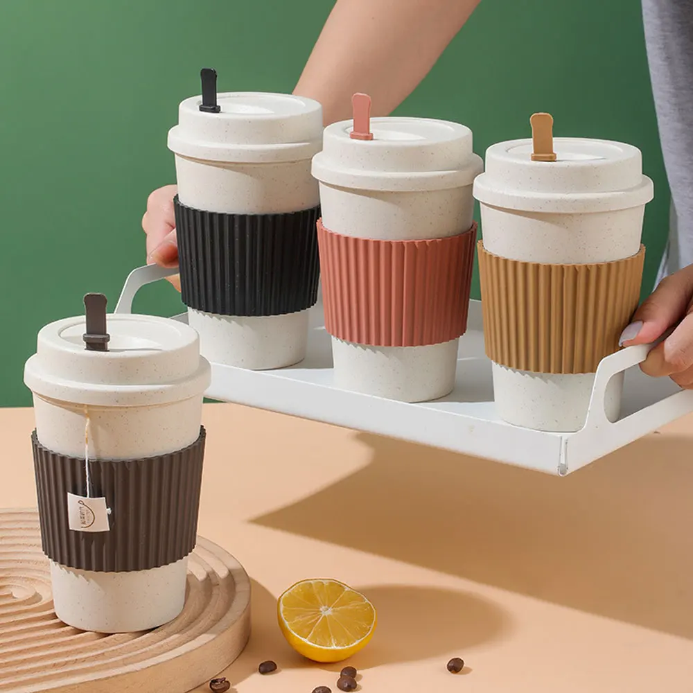 450ML Coffee Cups With Lids Wh - Coffee Tea Exchange recension och pris