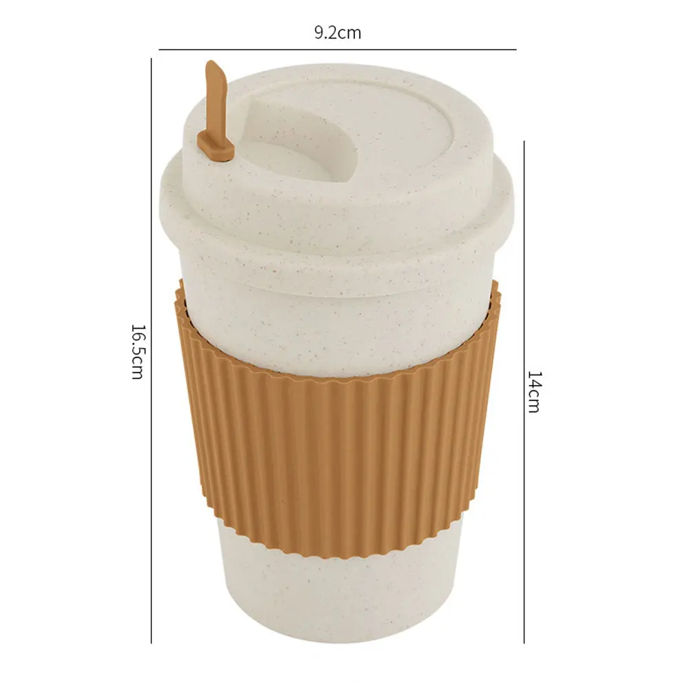 450ML Coffee Cups With Lids Wh - Coffee Tea Exchange recension och pris