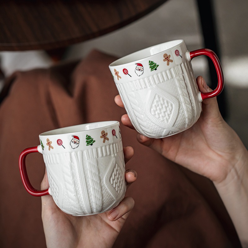 2 Pcs/Set Ceramic Espresso Cup - Coffee Tea Latte recension och pris