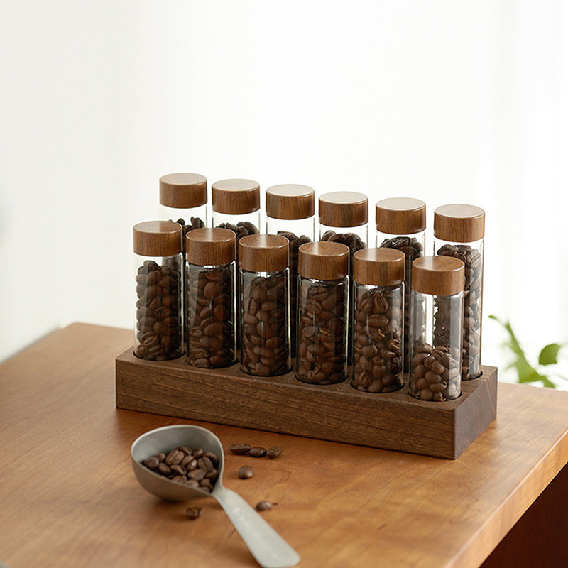 1pc 50ml Coffee Bean Glass Tub - Coffee Tea Tumbler recension och pris
