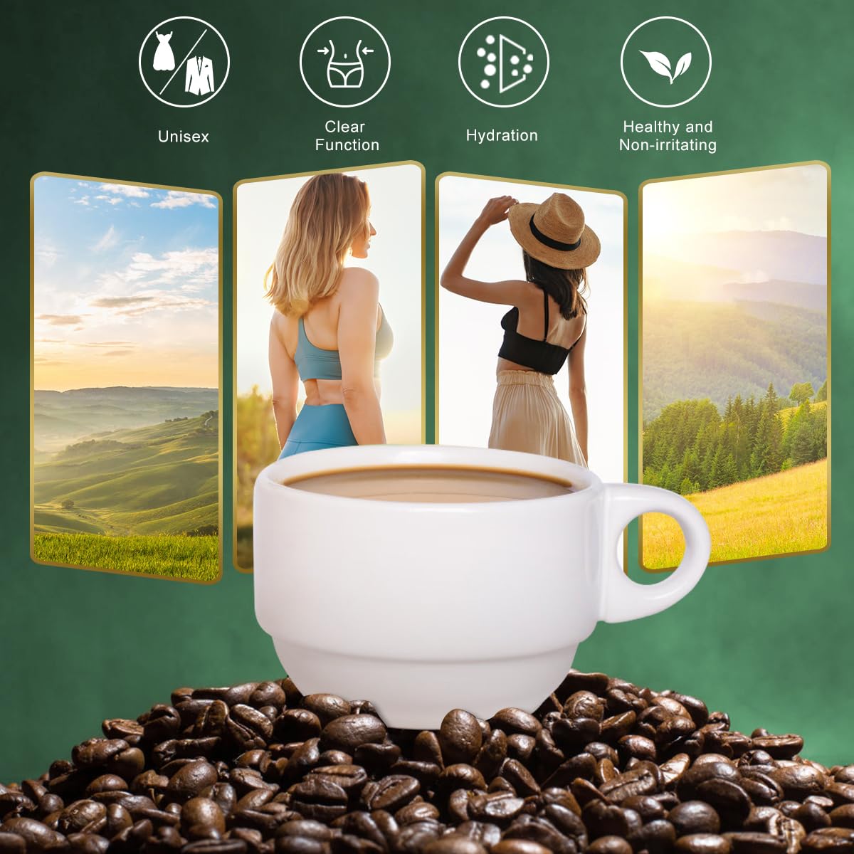 18 Pcs/Box Premium Slim Green  - Coffee Tea Weight Loss recension och pris