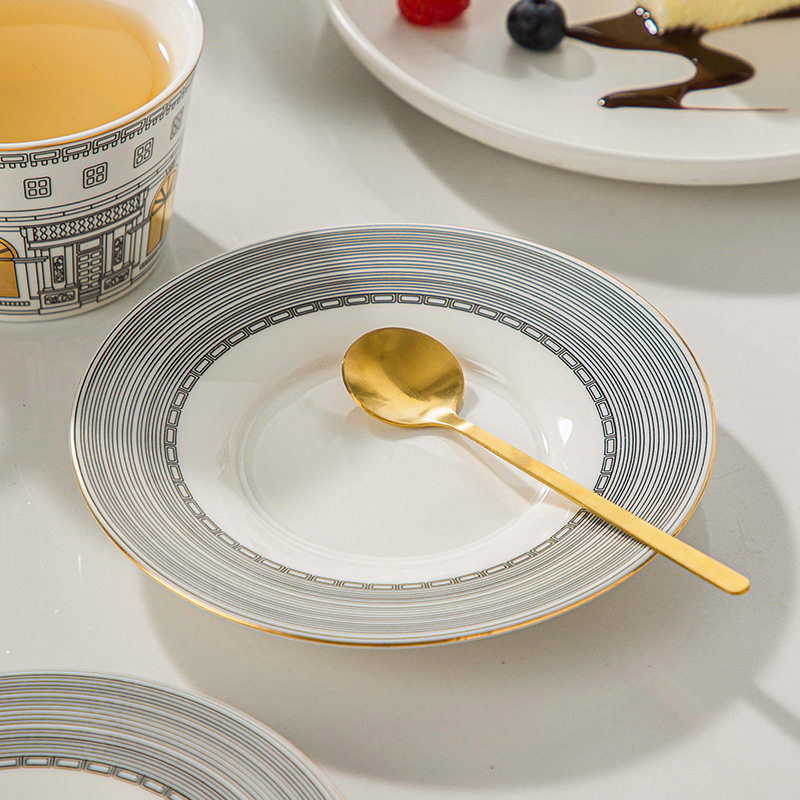 Architectural Cup and Saucer C - Coffee Tea Games recension och pris