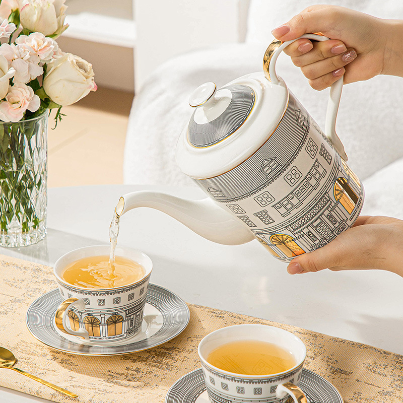 Architectural Cup and Saucer C - Coffee Tea Games recension och pris