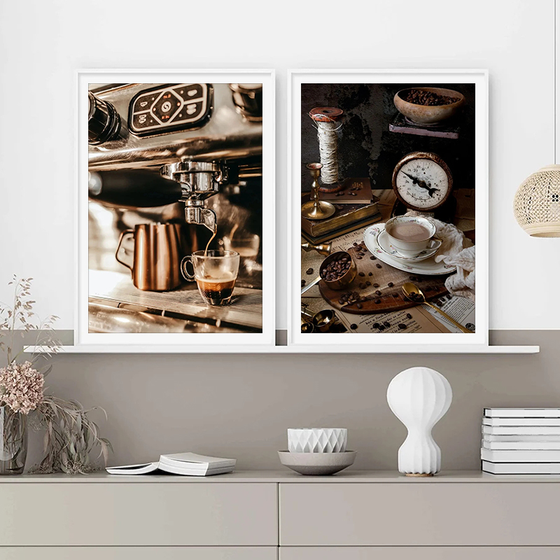 Vintage Coffee Bean Hand Coffe - Coffee Tea Poster recension och pris
