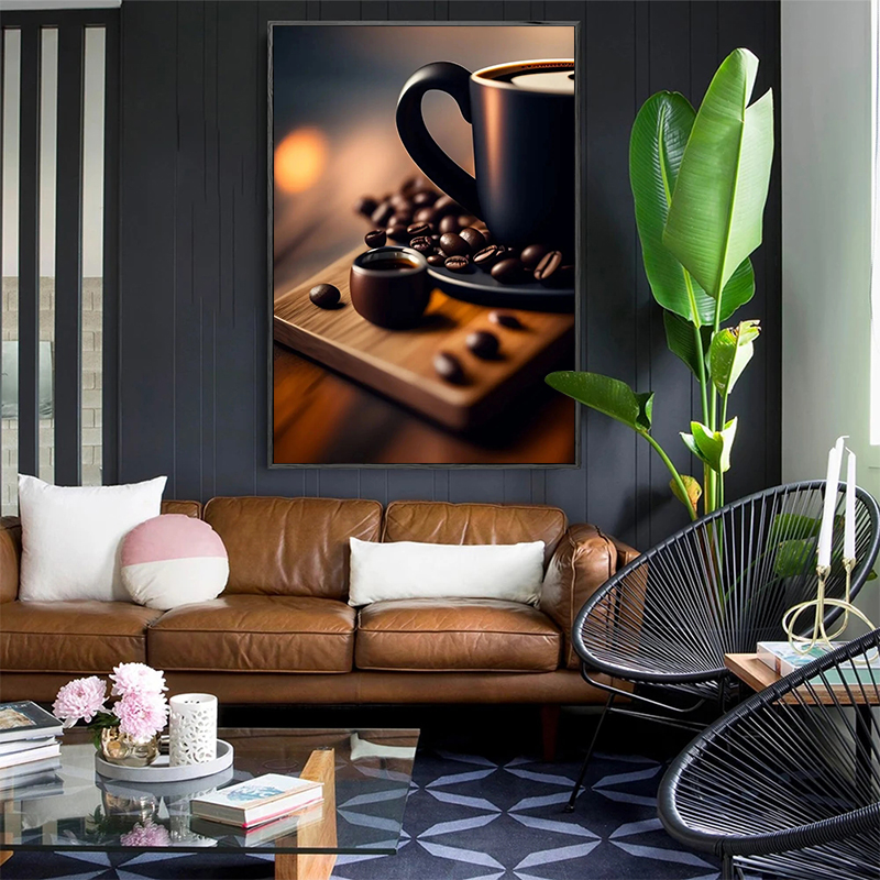 Vintage Coffee Bean Hand Coffe - Coffee Tea Poster recension och pris
