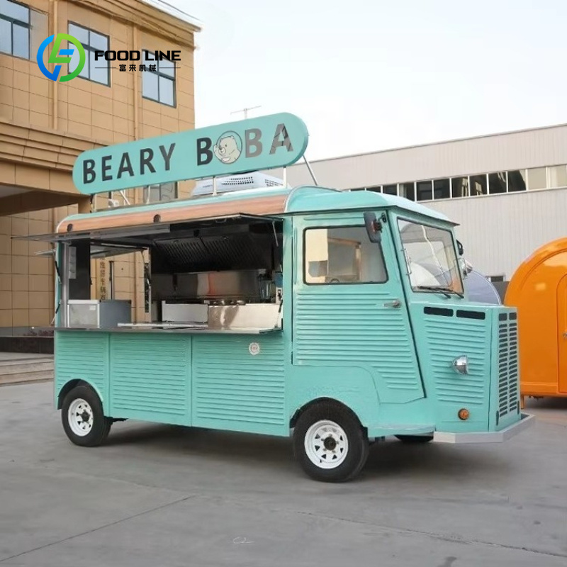 Electric Mobile Food Truck Cus - Coffee Tea Equipment recension och pris