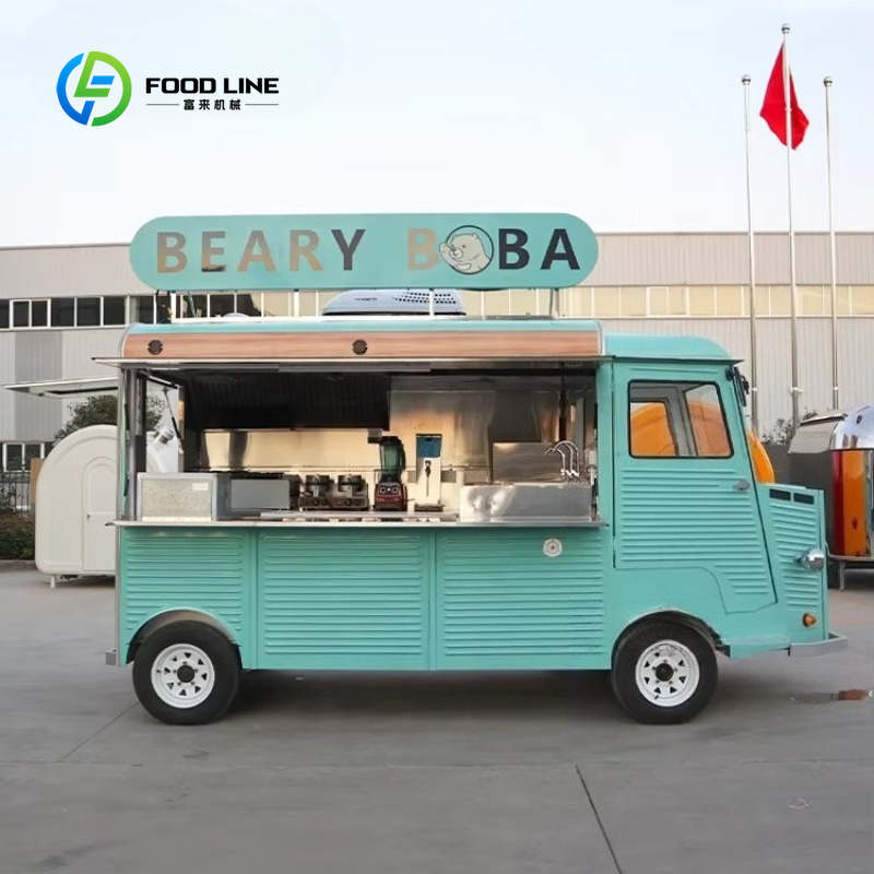 Electric Mobile Food Truck Cus - Coffee Tea Equipment recension och pris