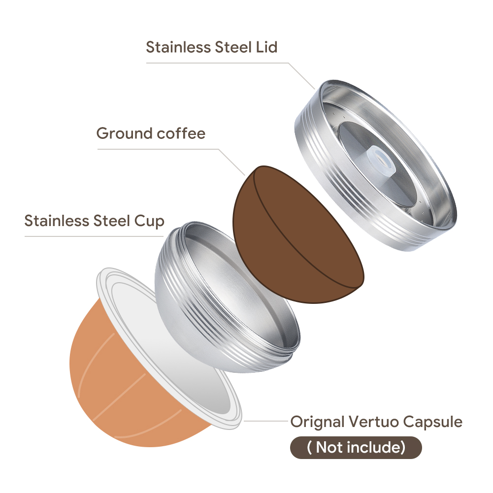 ICafilasSVIP Stianless Steel R - Coffee Plus Tea recension och pris