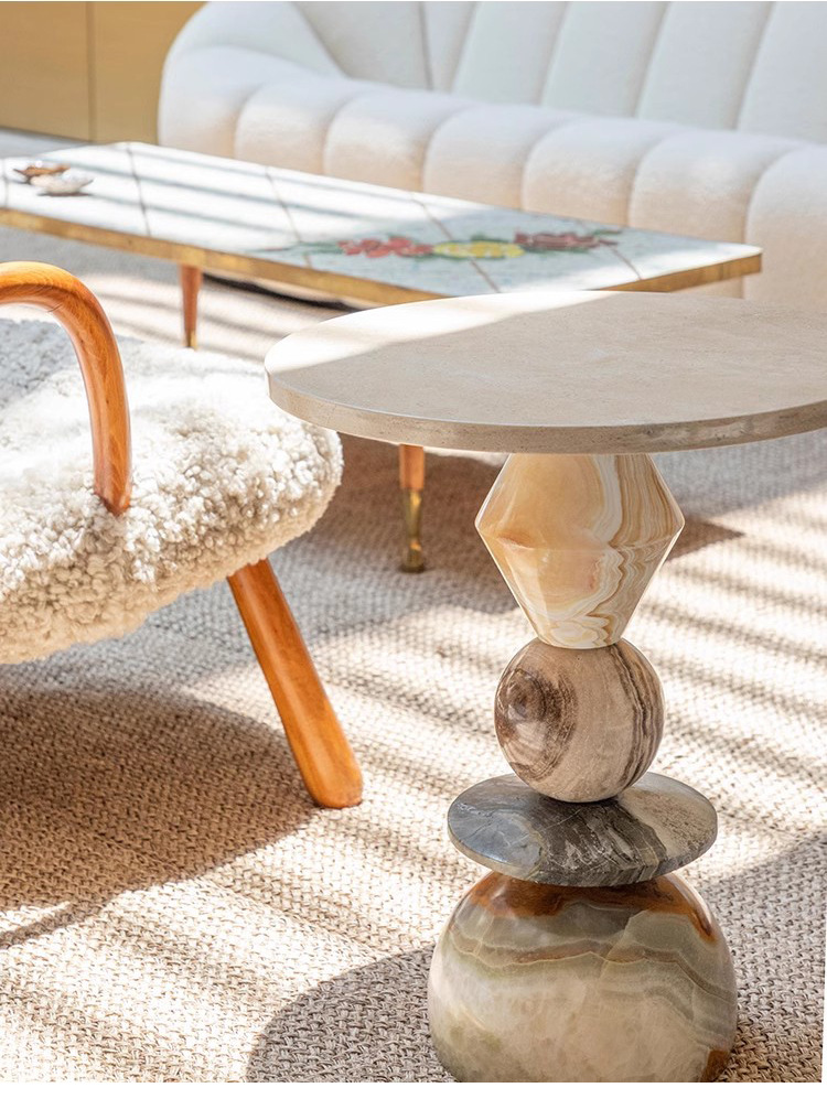 Any Size Custom Round Marble C - Coffee Tea Nook recension och pris
