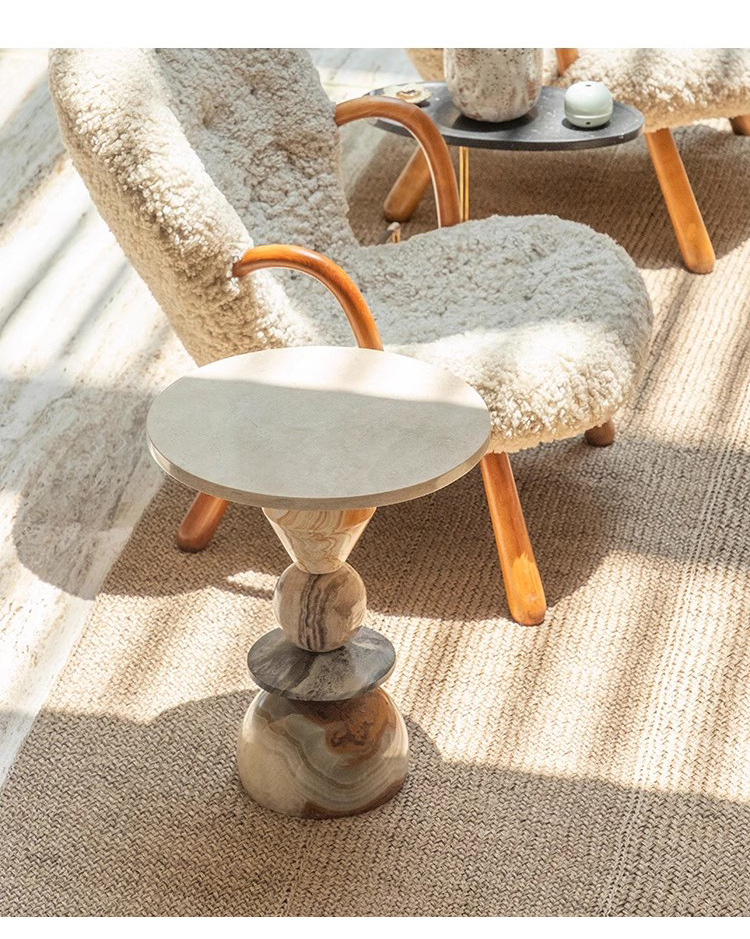 Any Size Custom Round Marble C - Coffee Tea Nook recension och pris